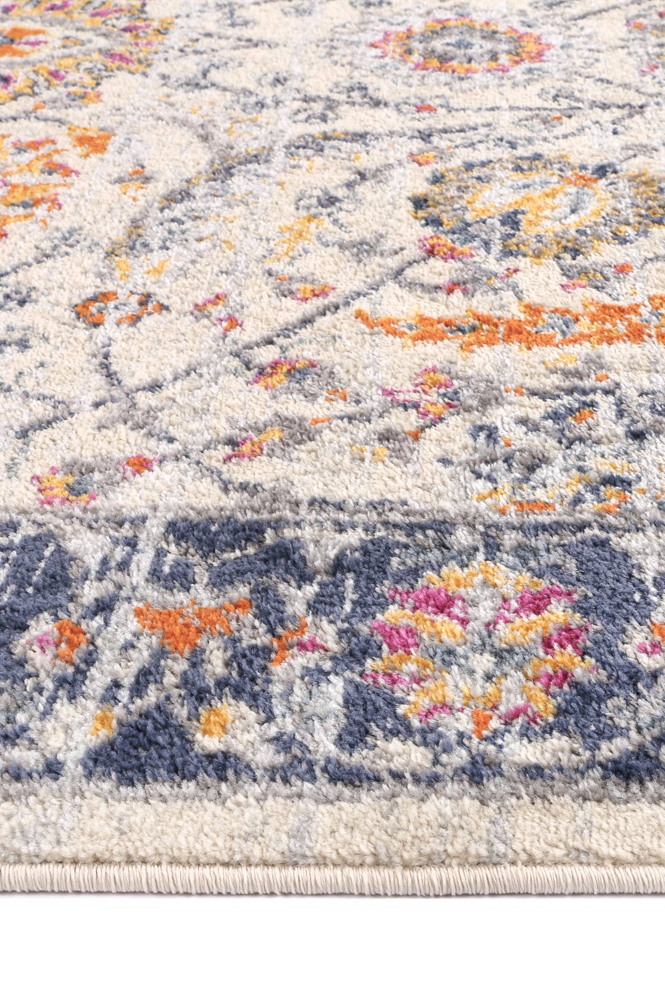 Hot Sale! Palermo Etna Multi-Colored Power Loomed Floor Rug for Your Home