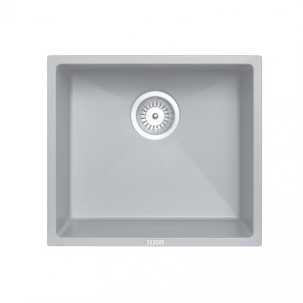 CARYSIL MAGIC SALSA Grey Concrete Granite Kitchen Sink 457x406mm with Lifetime Warranty