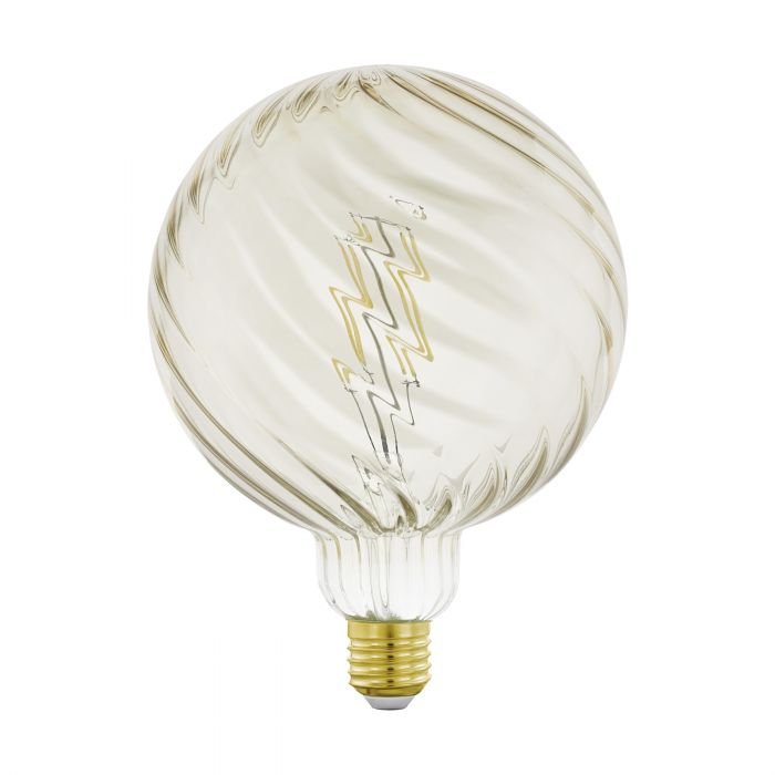 2.5W E27 2200K Dimmable LED G150 Amber Pattern Bulb