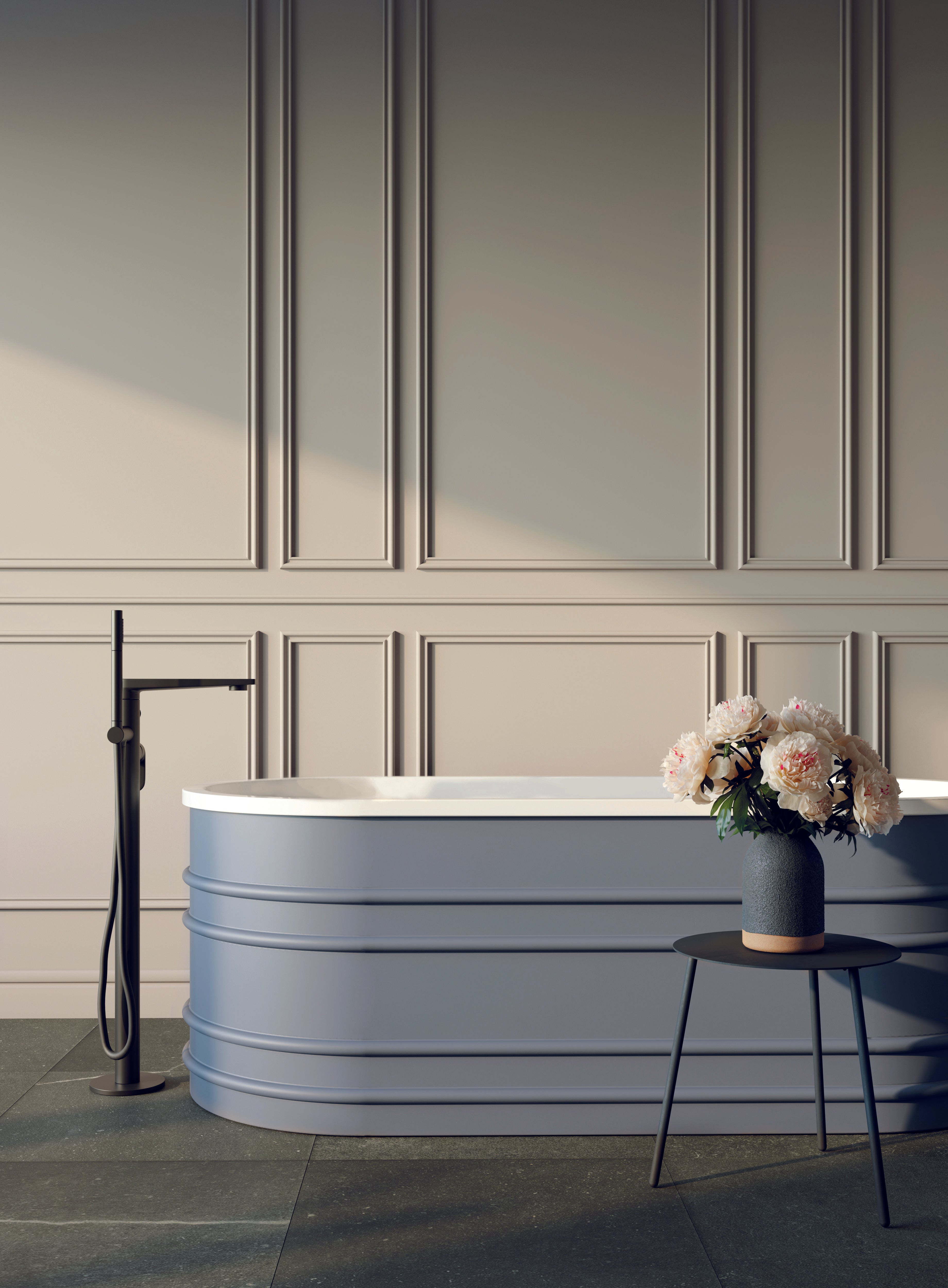 BUCCIANO 1675mm Non-overflow Freestanding Bathtub - Timeless Design for Your Bathroom