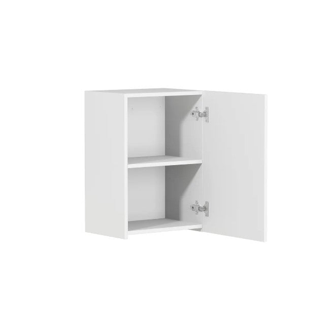 HOT! BURLEIGH Matte White Laundry Wall Cabinet (416x322x600)