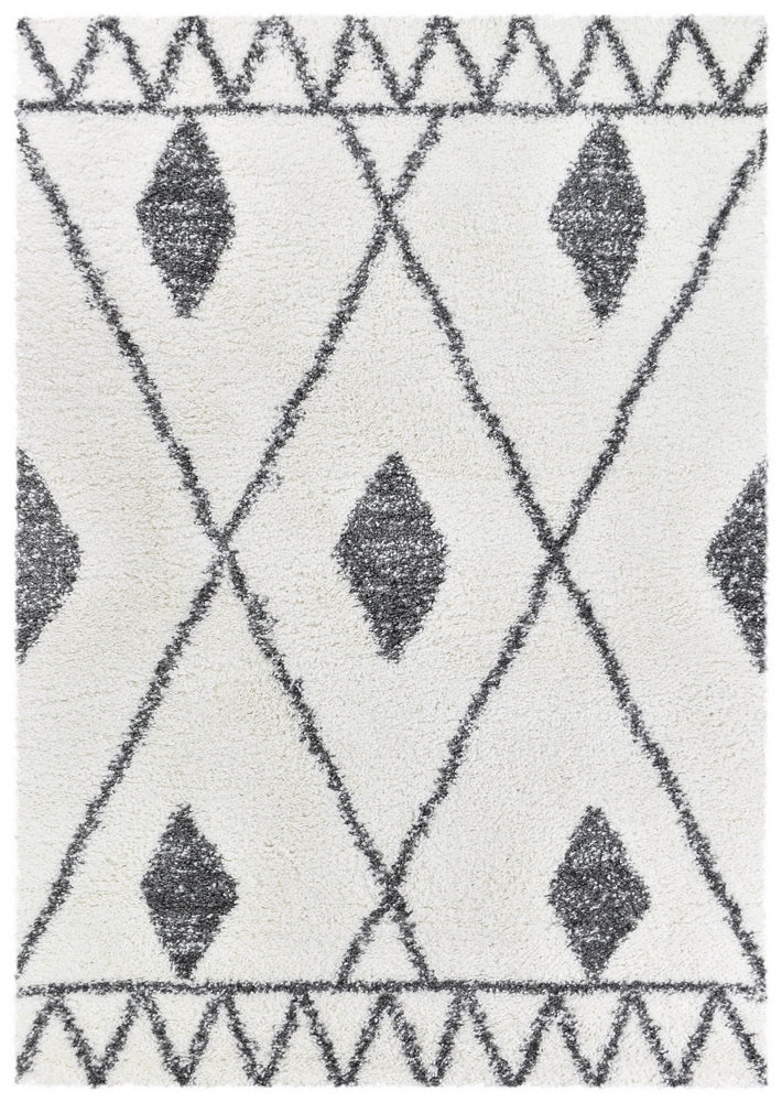 Hot Sale! Palermo Dark Grey Shaggy Rug 0B586A