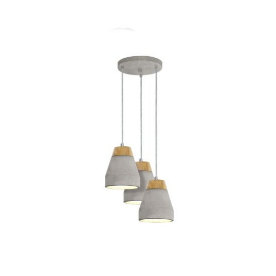 Hot Sale! TAREGA 26 Concrete Grey Pendant Light