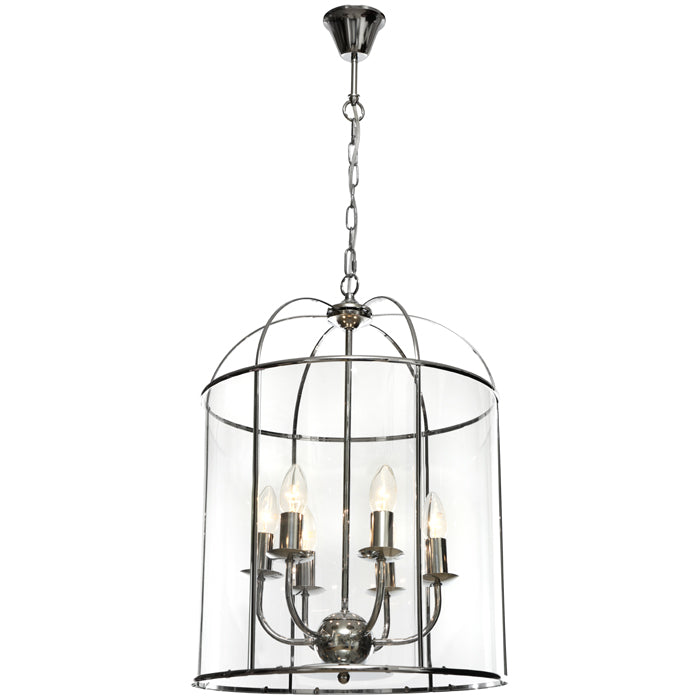 Hot Sale! Chrome 6Lt Clovelly Pendant Lighting for Your Space