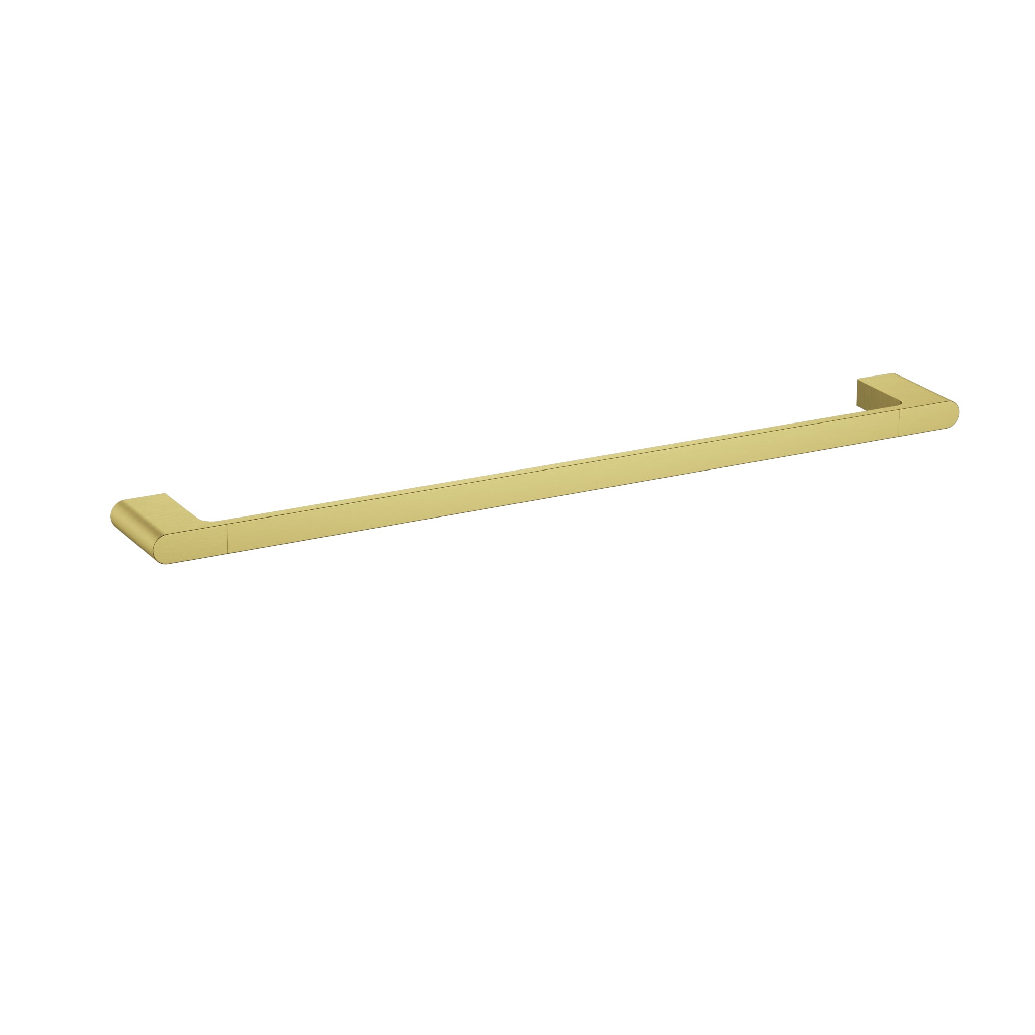 Hot Sale! 600mm Brushed Gold Single Cora Towel Rail for Bathroom
