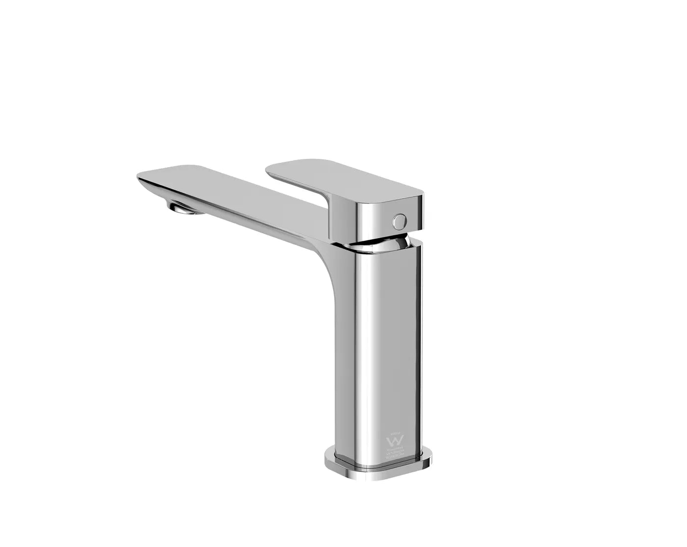 Chrome-plated Oskar Basin Mixer with Durable Finish