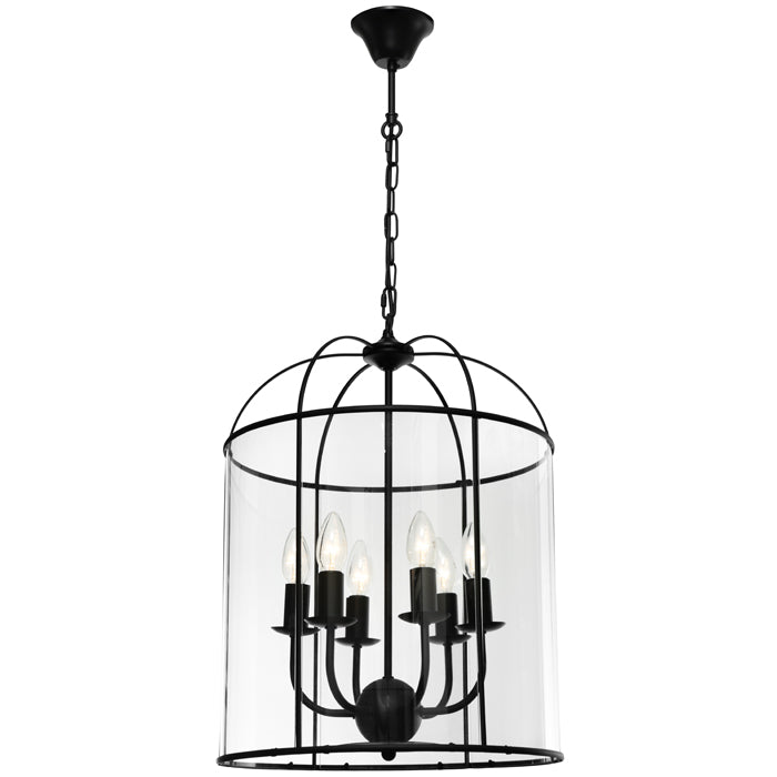 Hot Sale! Clovelly 6-Liter Black Pendant Lighting for Your Home