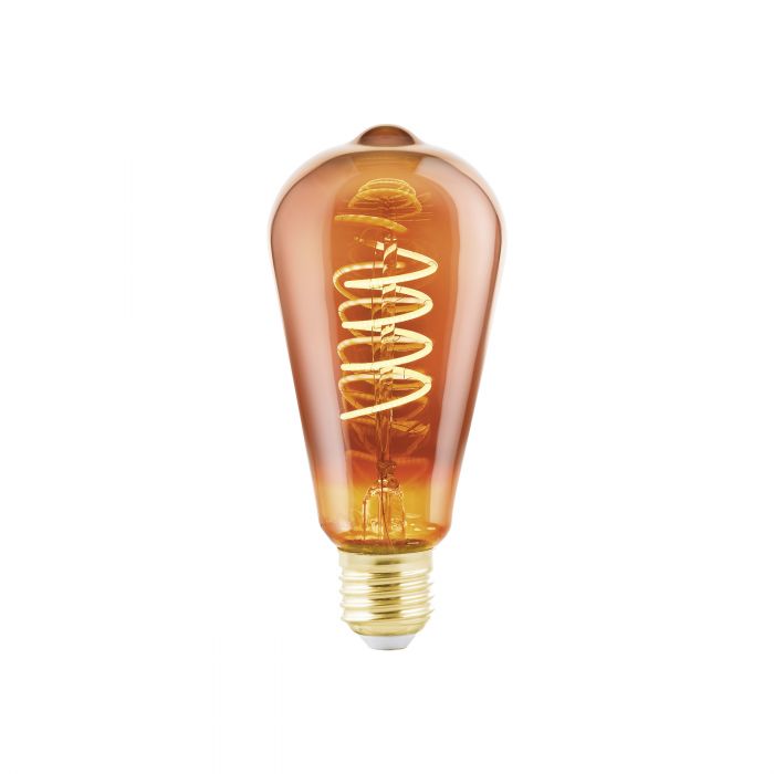 6-Pack 4W E27 2000K Dimmable LED St64 COP Vapor Bulbs - Great Value!