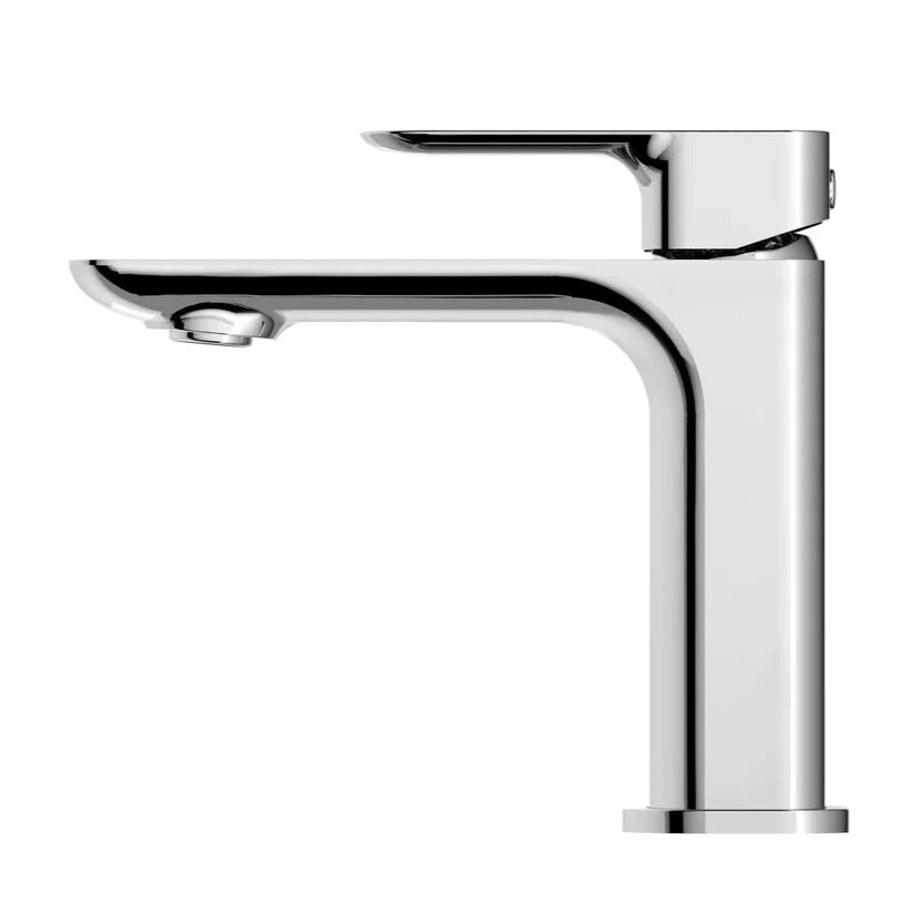 Chrome-plated Oskar Basin Mixer with Durable Finish