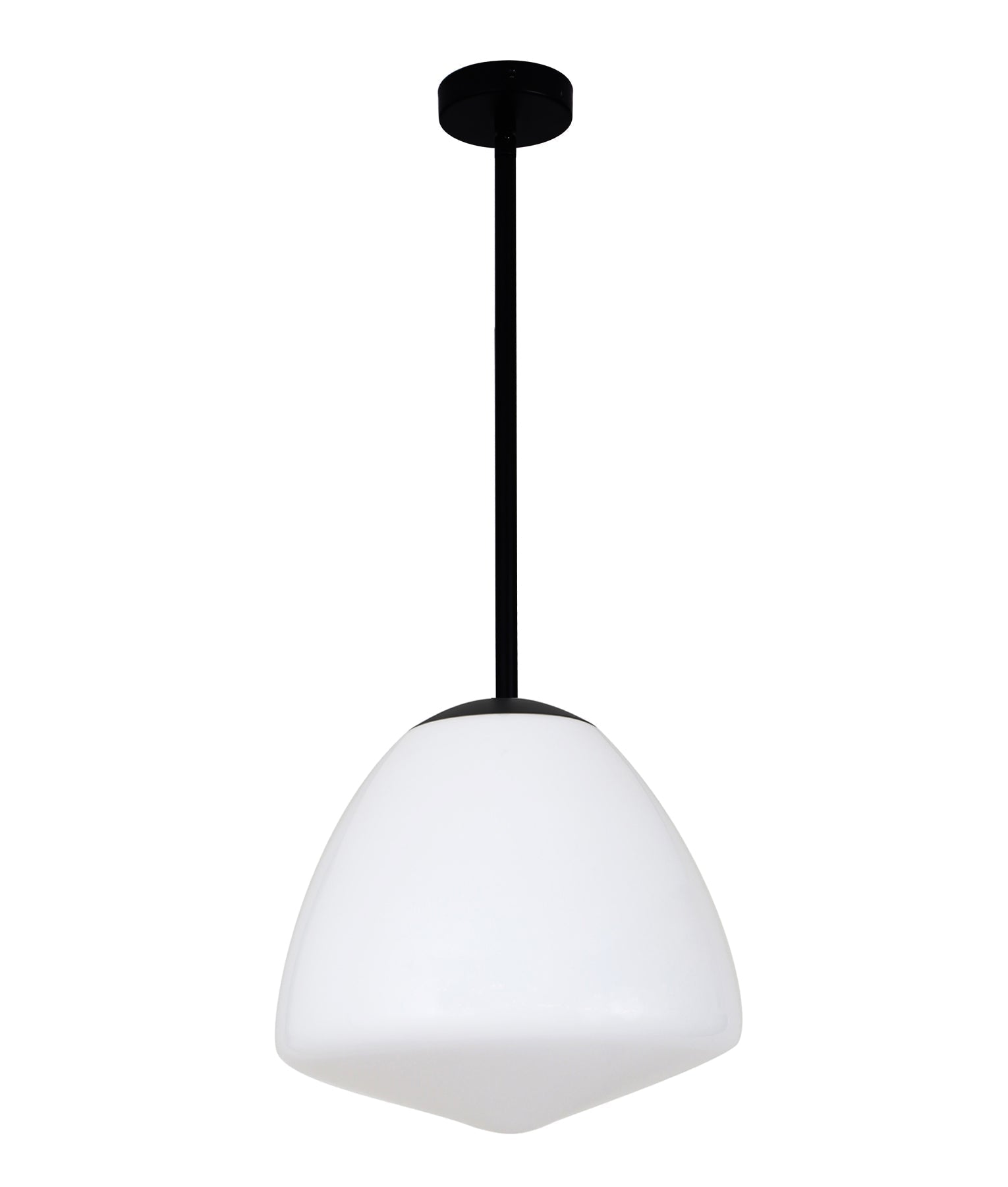 Hot Sale! CIOTOLA Interior Large Tipped Dome Frosted Glass Single Pendant Lights