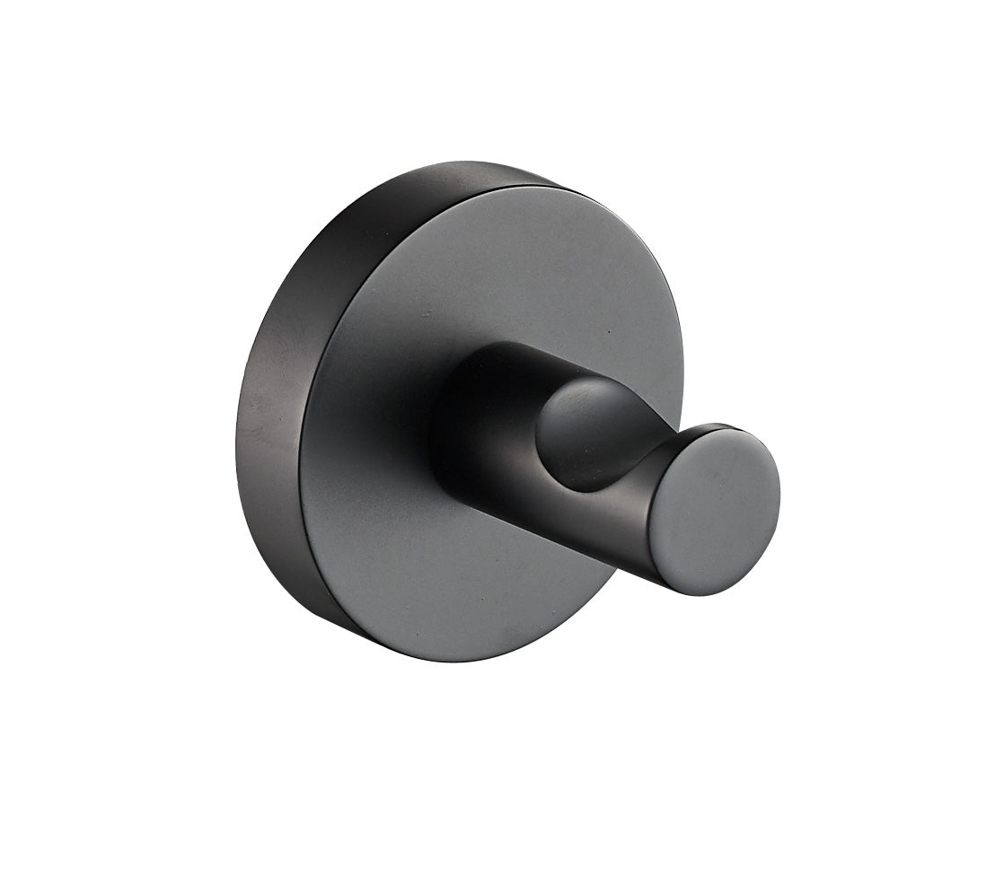 Hot Sale! Otus Round Robe Hook in Brushed Gun Metal Finish