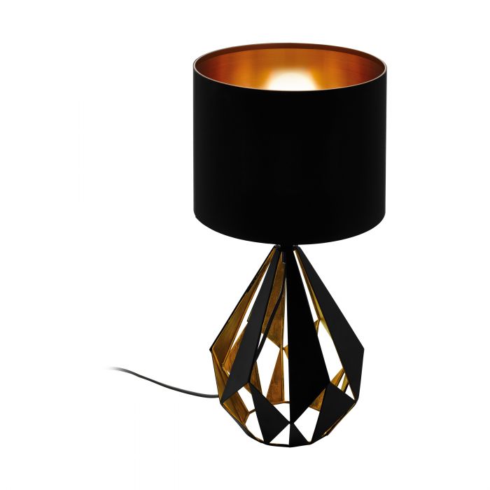 Hot Sale! Black Copper CARLTON 5 Table Lamp with Geometric Design