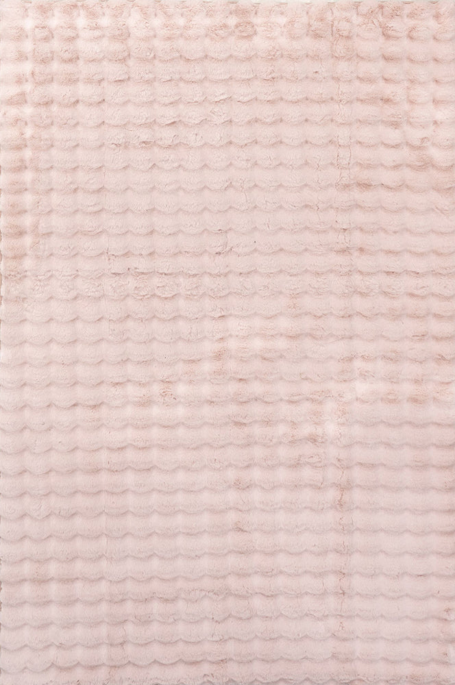 Limited-Time Offer! Machine-Washable Bubble Blush Area Rug for Cozy Spaces