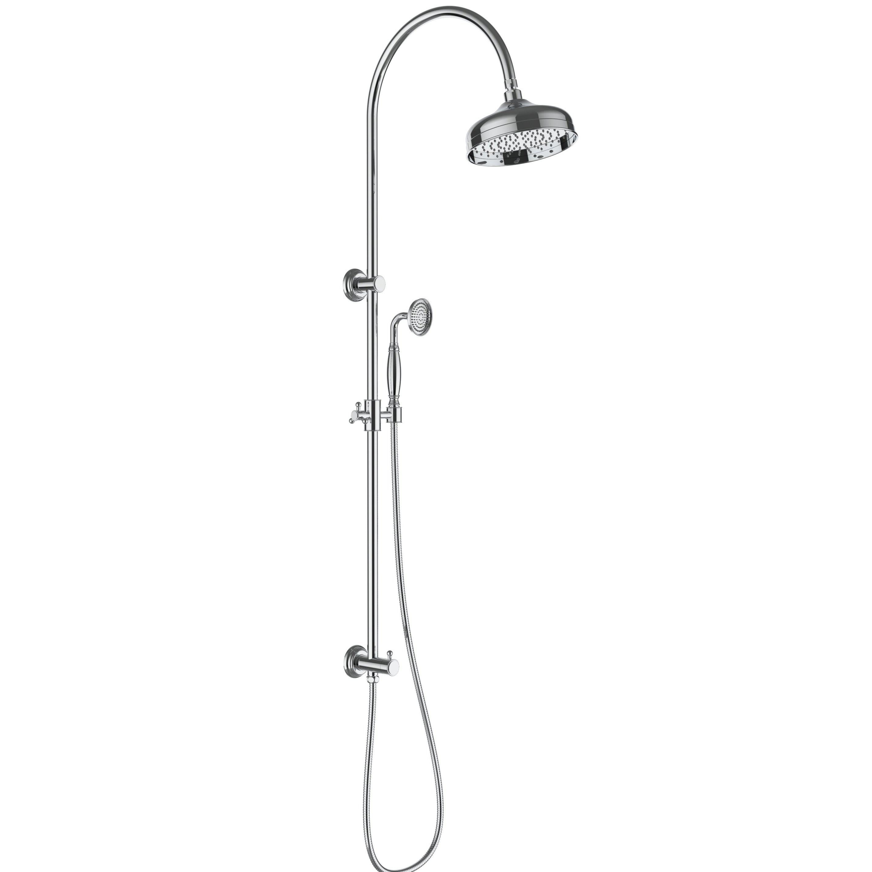 Hot Sale! Chrome Clasico Shower Set Combo