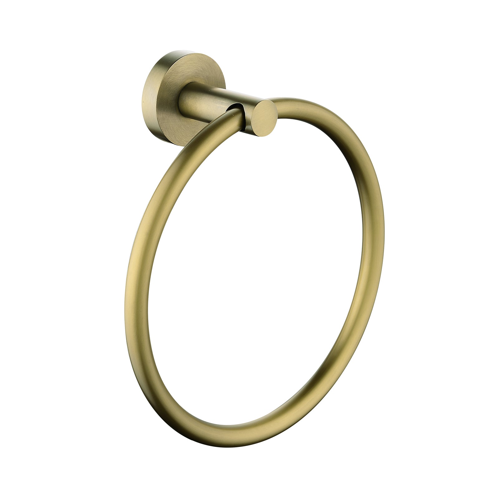 Hot Deal! Pentro Brushed Yellow Gold Wall-Mounted Hand Towel Ring