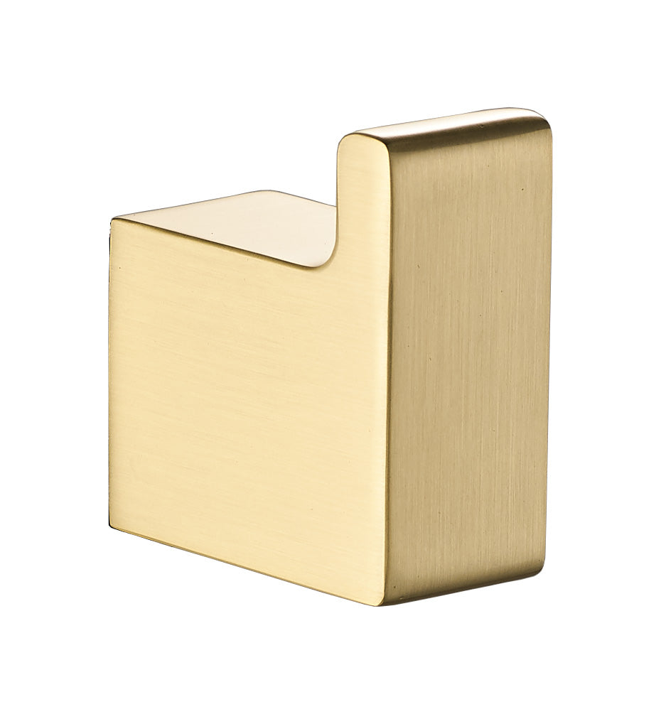 Hot Deal! Brushed Gold Ceramic Robe Hook