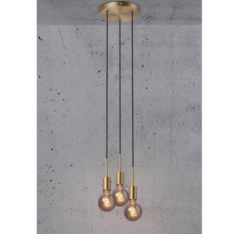 Hot Sale! Paco 3 - Spot Brass Pendant Lighting for Personalized Decor