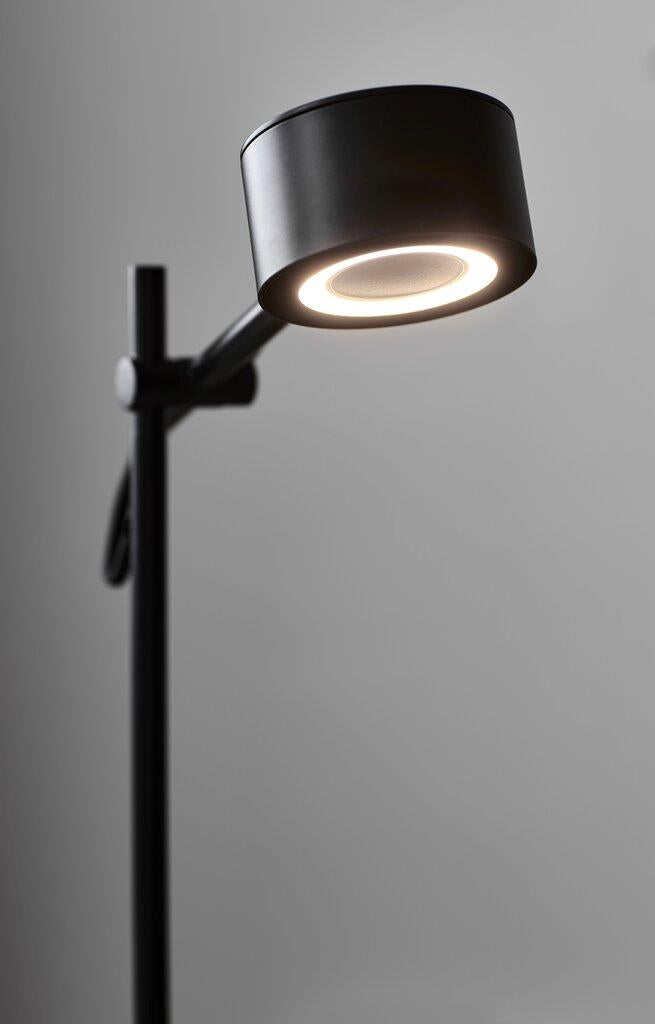 Hot Sale! Clyde Black Floor Lamp - Ideal for Reading with Mood - Adjusting Function