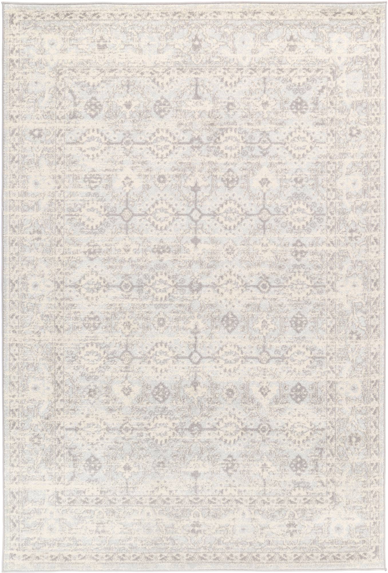 80 x 300cm Palermo Enna Durable Grey Rug for Home Decor