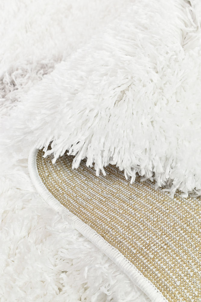 Cobi Ultra-Soft White Rug 8744A with Thick Pile