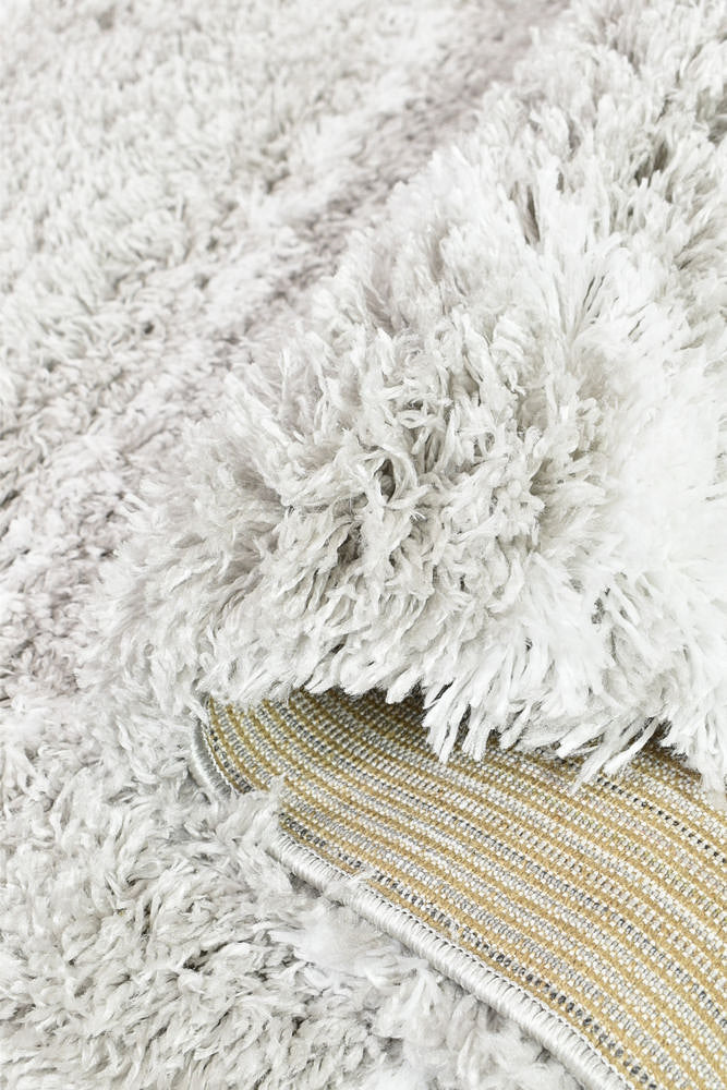 Cobi Soft and Stylish Light Grey Machine - Made Rug 8741A