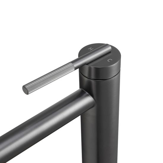 Special Offer! CADDENCE Tall Basin Mixer with Brushed Gun Metal Finish