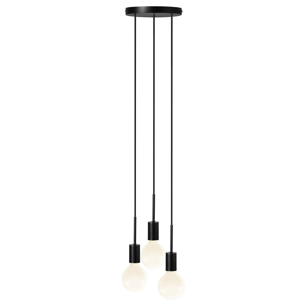 Stylish Black Paco 3-Spot Pendant Light for Personalized Decor