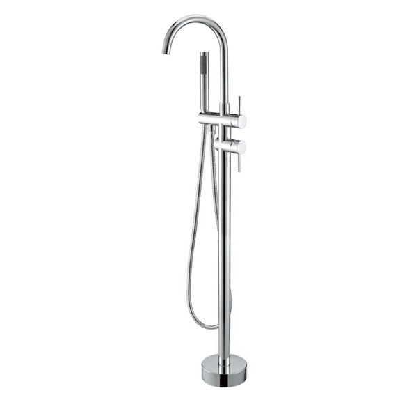 Hot Sale! Chrome PAVIA Floor Standing Mixer for Your Kitchen Needs