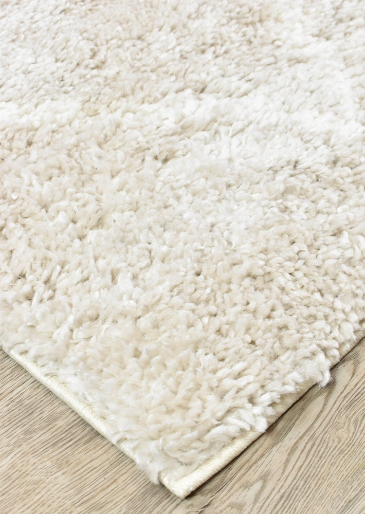 Hot! Cream Beige Palermo Shaggy Rug 0B482A