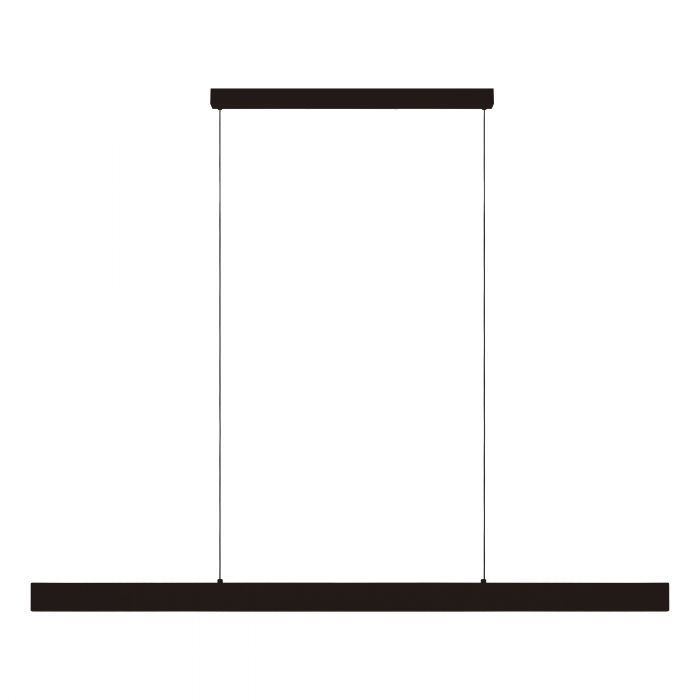 Hot Sale! CLIMENE 2 Black LED Linear Pendant Light for Dining Table or Kitchen Island
