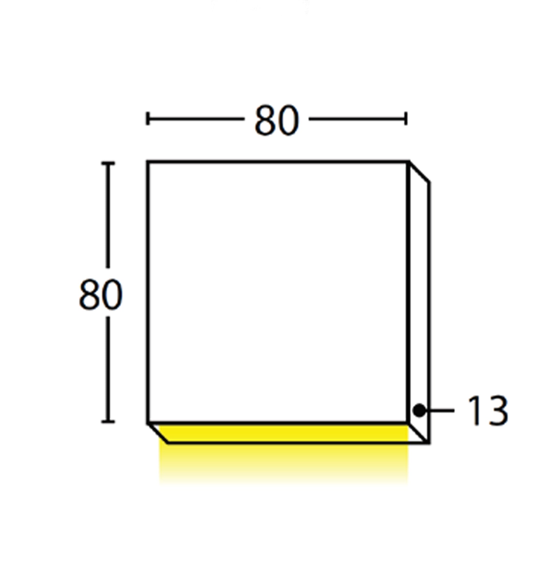 Hot Sale! IP65 Rated 1-Way Down Exterior Wall Square Pillar LED Lights