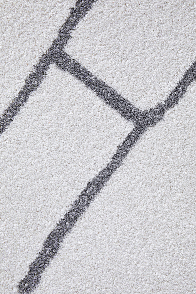Grey Paradise Amy - Modern Power Loomed Rug from Turkey