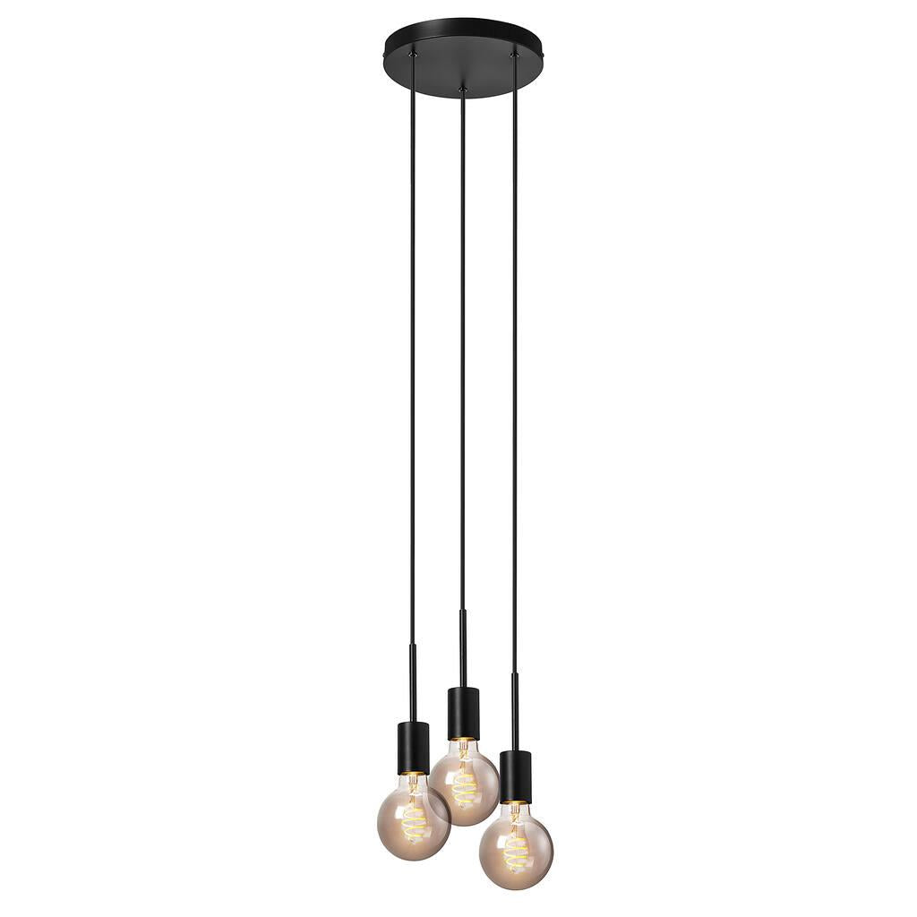 Stylish Black Paco 3-Spot Pendant Light for Personalized Decor