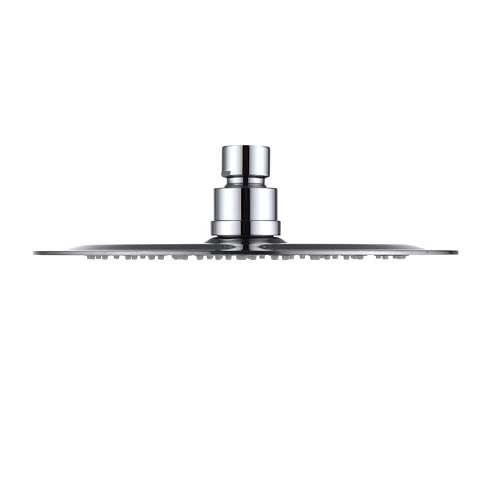 Hot Deal: PAVIA 200mm Chrome Twin Shower on Rail with Bottom Inlet