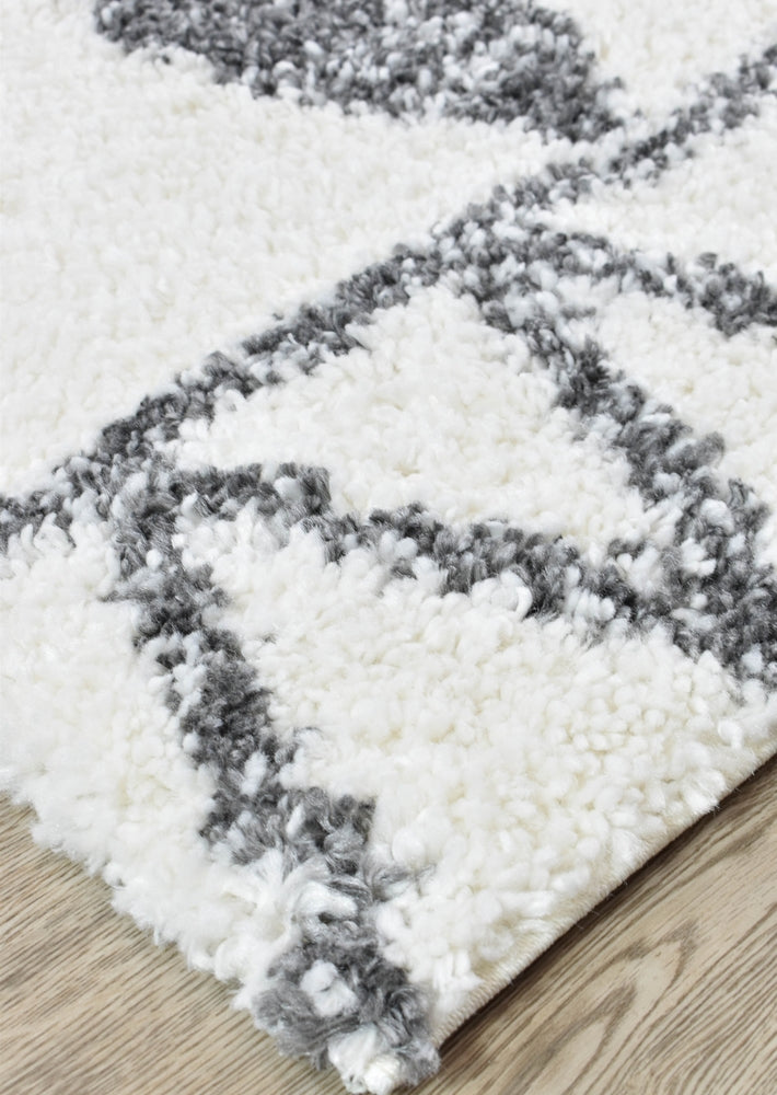 Hot Sale! Palermo Dark Grey Shaggy Rug 0B586A