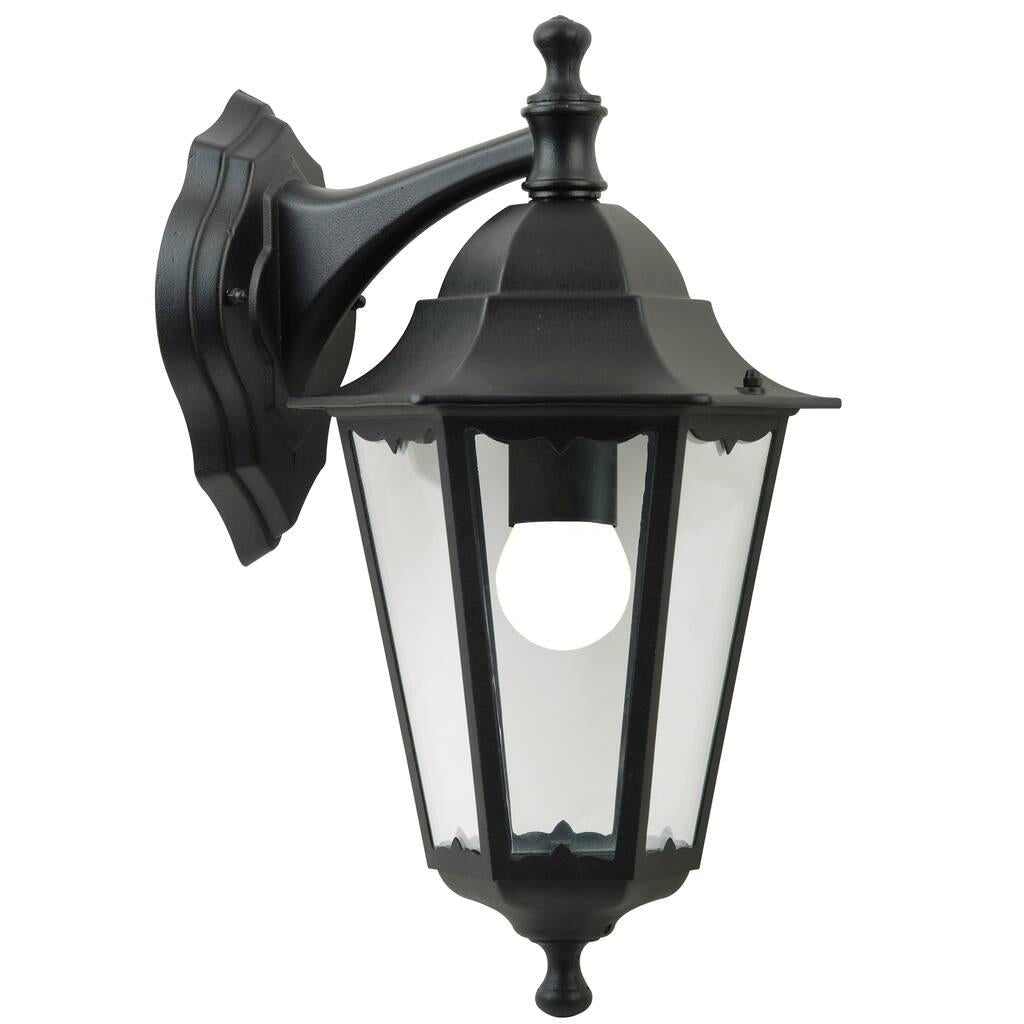 Nordlux Cardiff Black Outdoor Wall Light - Elegant Upward Facing Lighting Solution