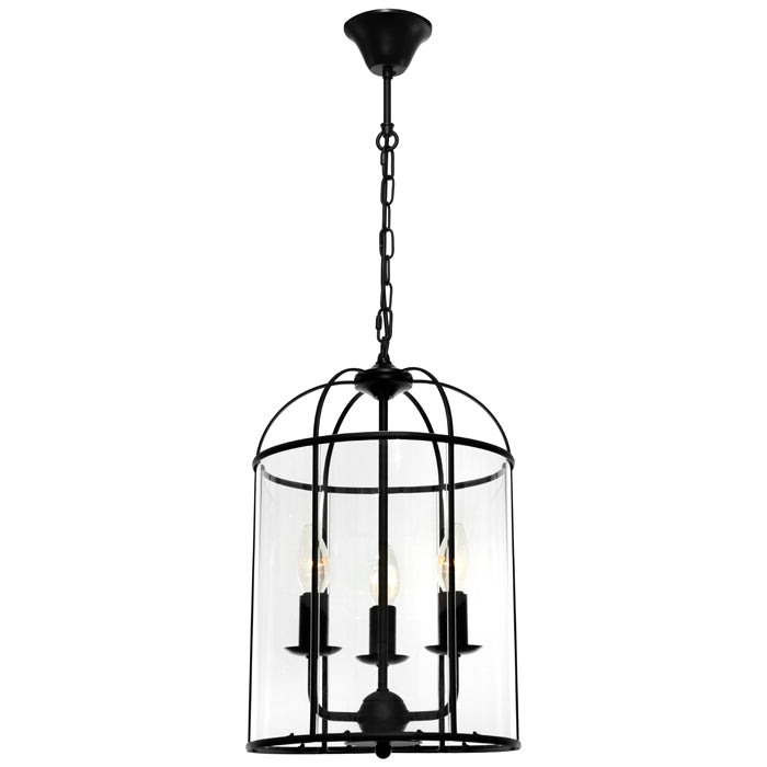 Special Offer! 3-Liter Clovelly Black Pendant Lighting for Your Table