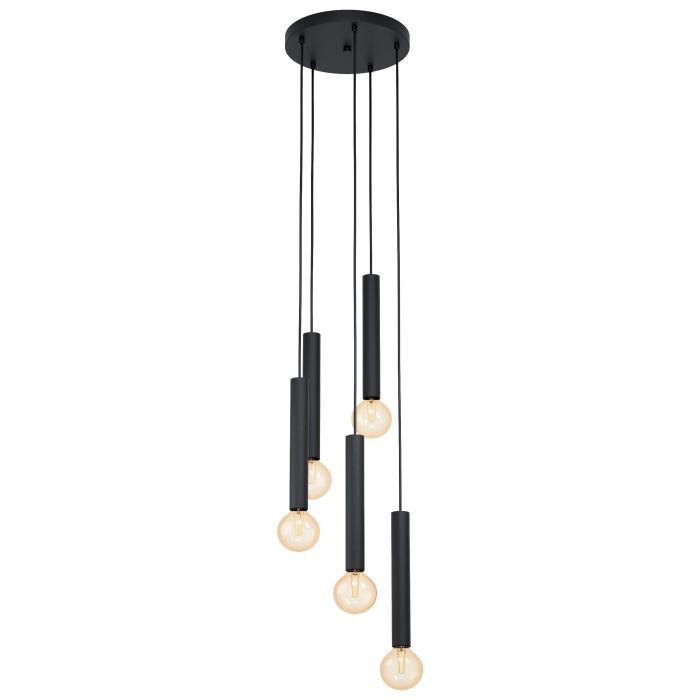 Black Steel CORTENOVA 58 Pendant Light with Modern Appeal