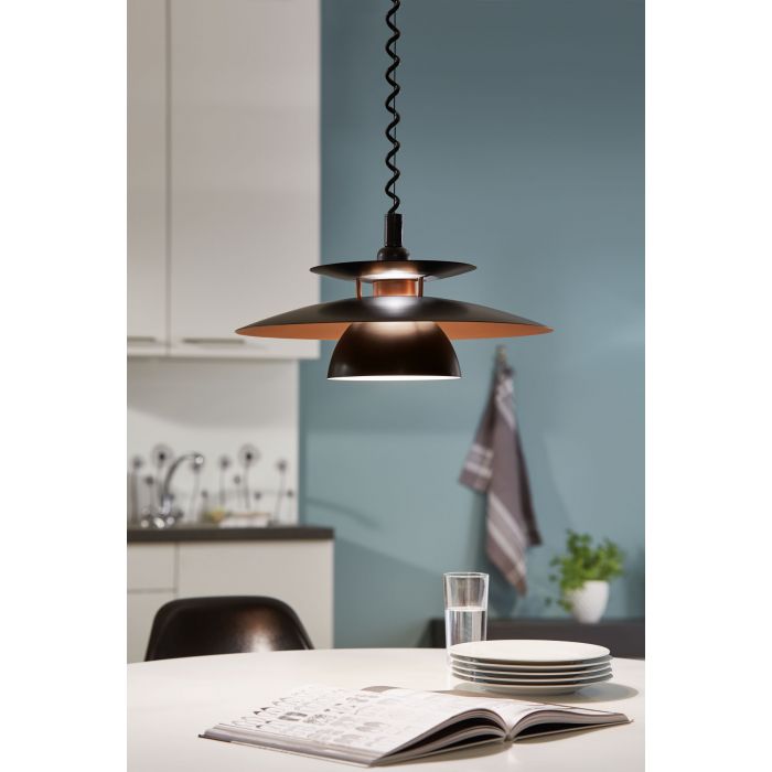 Exclusive Discount! BRENDA 66 Steel Copper Pendant Light for Adjustable Lighting