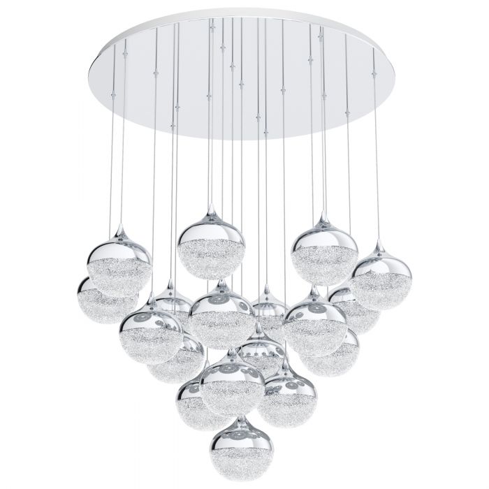 Chrome - Plated Steel MIOGLIA 28 Pendant Light for Stunning Home Decor