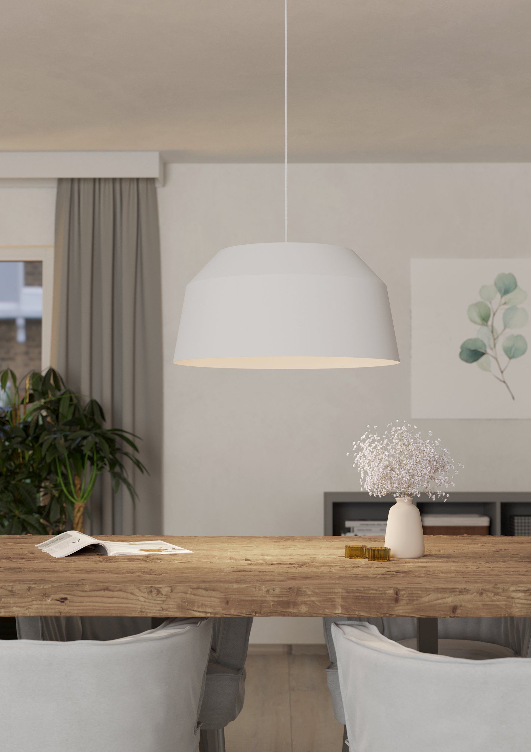 Modern Minimalist CONTRISA Pendant Light - Ideal for Scandi-Style Interiors