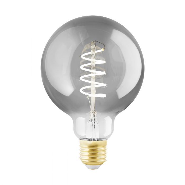 4W E27 2000K Dimmable LED Black Transparent Bulb - Great Deal