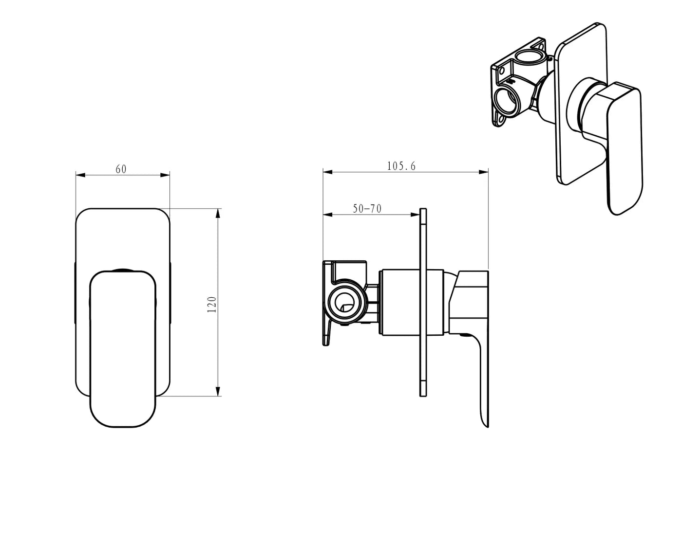 Hot Deal: Chrome Oskar Shower Mixer
