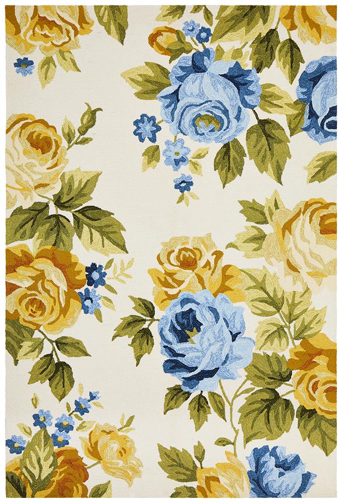 Copacabana Jessica Cream Indoor-Outdoor Rug for New Spring