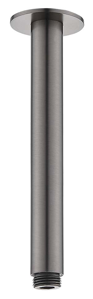 Hot Sale! Chris Brushed Gun Metal Ceiling Shower Arms in 100mm, 200mm, 300mm & 400mm Sizes