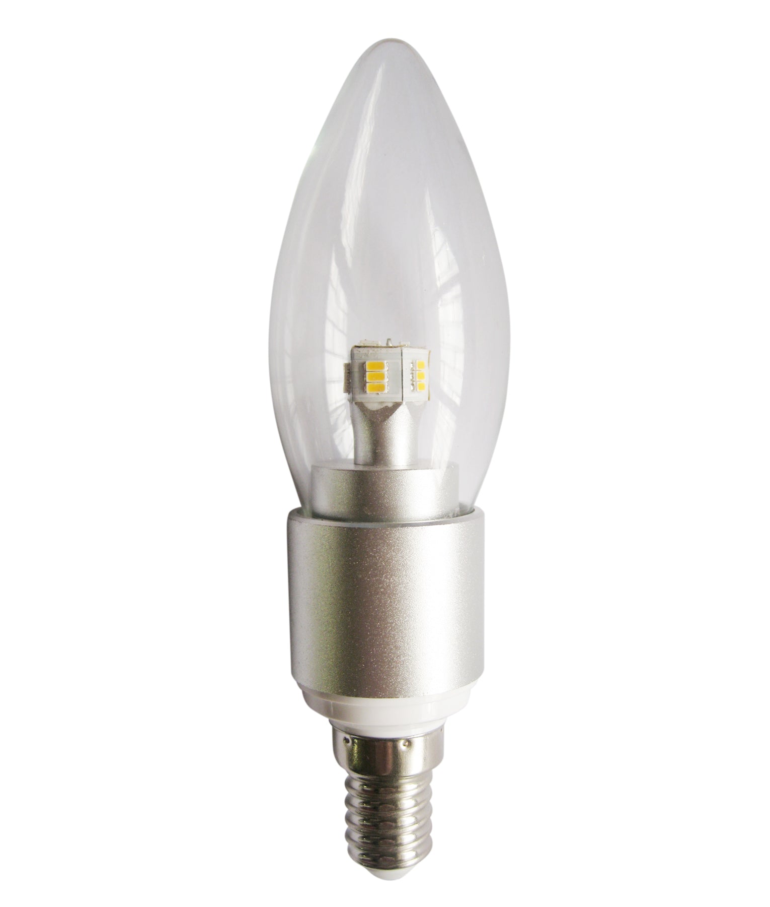 Hot Sale! 4W Dimmable LED Candle Globes with Clear or Frosted Diffuser
