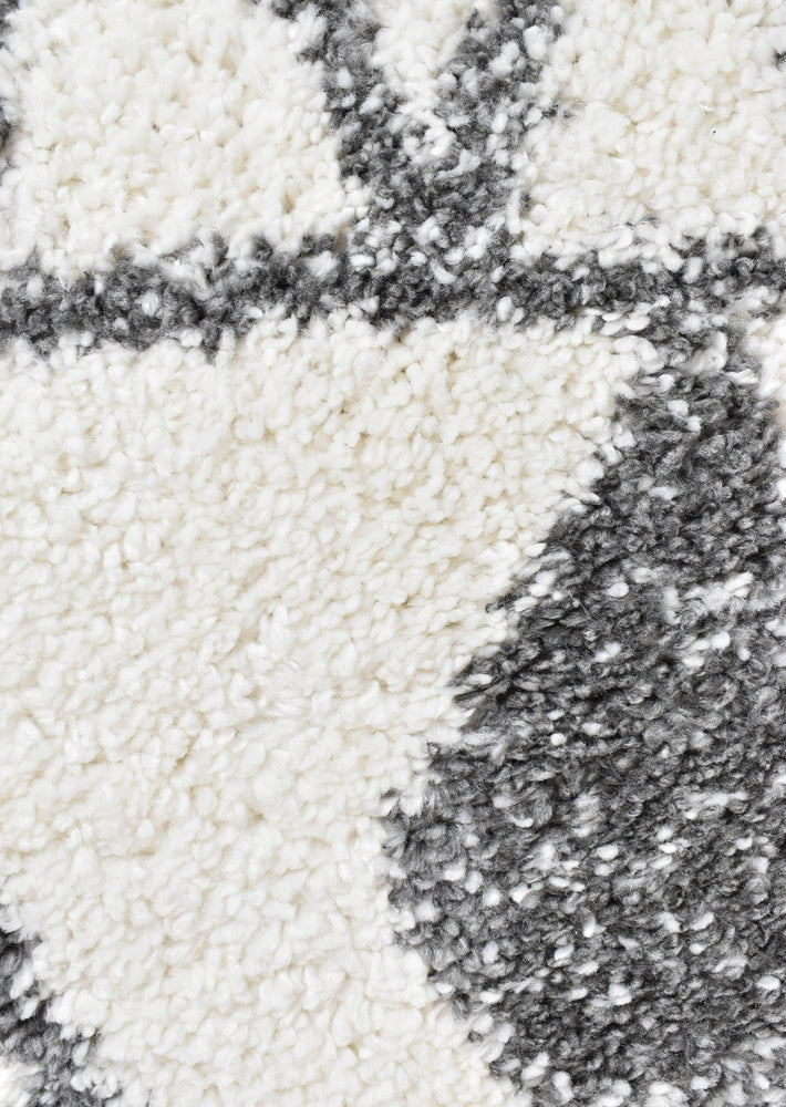Hot Sale! Palermo Dark Grey Shaggy Rug 0B586A