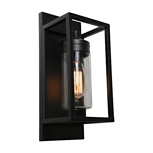 Hot Deal! Bryant 1Lt Black Exterior Wall Light