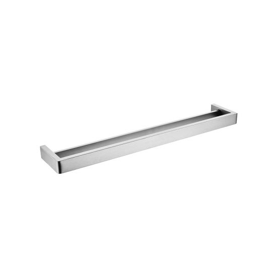 Affordable 600mm Cavallo Chrome Square Double Towel Rail