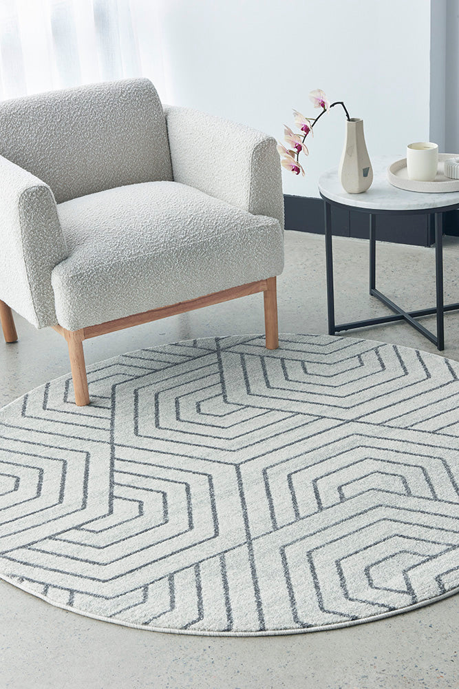 Exquisite Paradise Esther Round Rug with 10mm Pile from Turkey